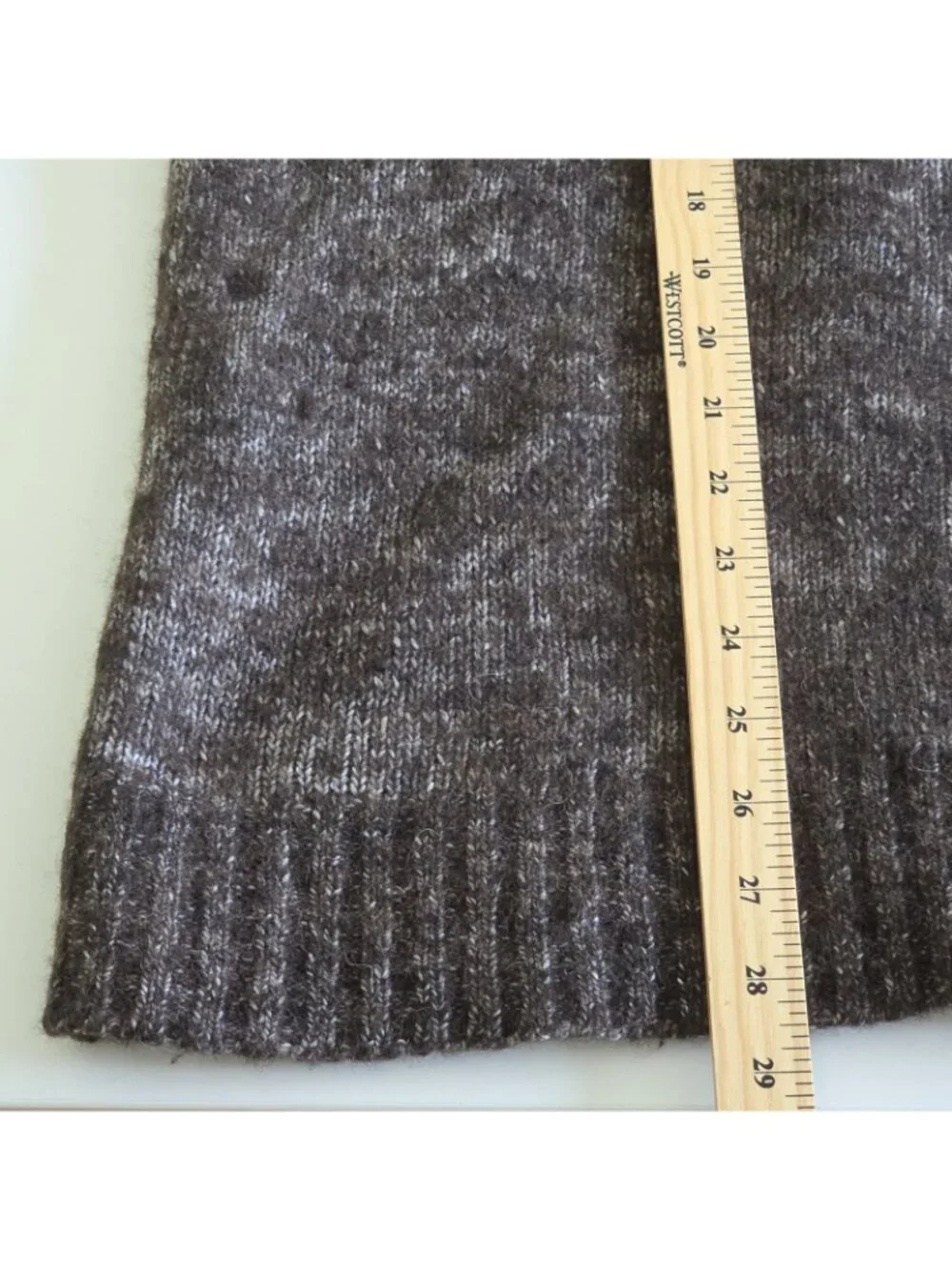 Gap Polo Sweater Men XL Marled Brown Mockneck LS Casual Grandpacore Cottage Edgy